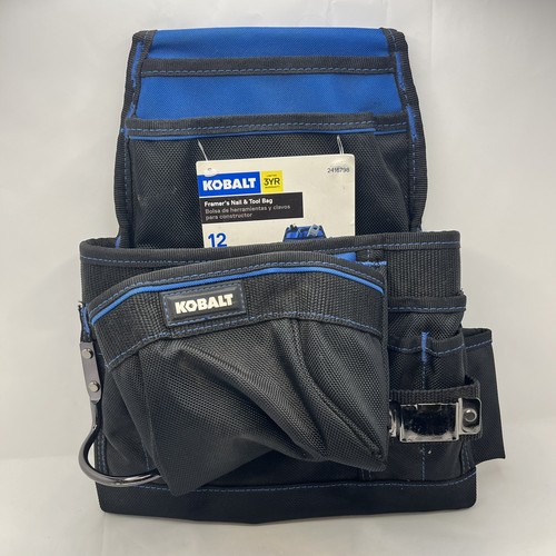 Kobalt Framer’s Nail & Tool Bag 12 Pockets New With Tags Part #2416798 - Picture 2 of 4