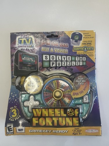 Wheel Of Fortune Electronic Plug & Play TV Game 2006- Jakks Pacific NEW & SEALED - Picture 1 of 2