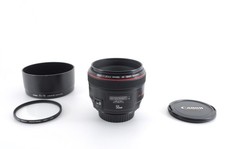 Canon EF 50mm F/1.2 L USM Prime Lens w/ Hood [Near Mint] From Japan #S2448