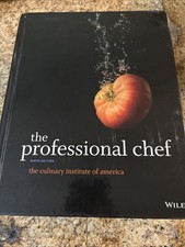 The Professional Chef (2011, 9th Edition) – Hardcover Cookbook | Like New