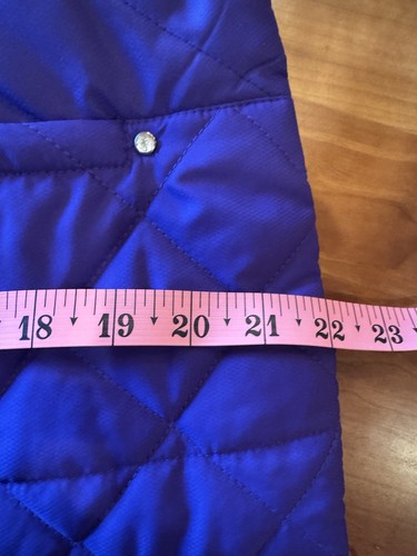 Lauren Ralph Lauren Active lila Damen Steppweste Gr. Medium Reißverschlusstaschen - Bild 11 von 11