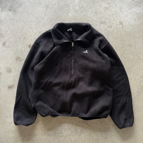 Vintage Made in USA Schwarz EMS Fleece Jacke Outdoor Wandern Herren Large - Bild 1 von 7