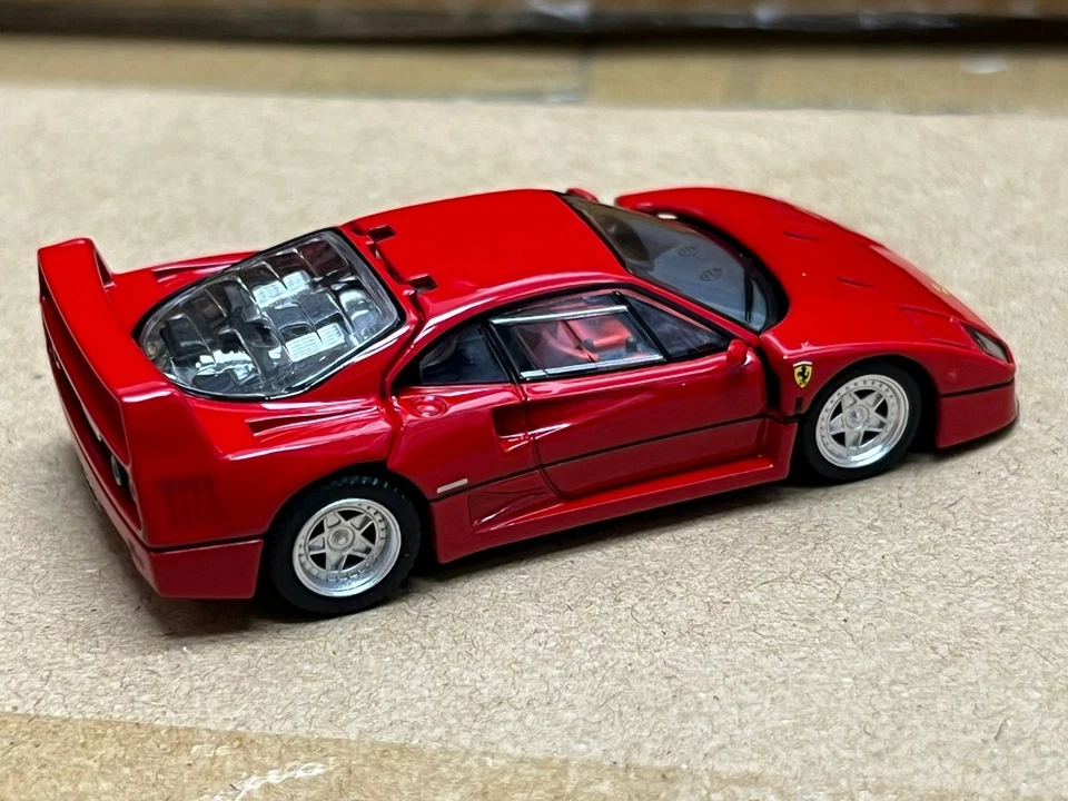 1:64 Tomica Limited Tomytec Vintage NEO Ferrari F40 1989 Red - Image 4 of 4