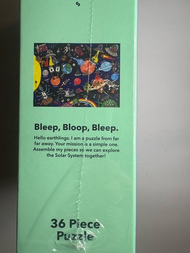 BRAND NEW NOLJA BLEEP BLOOP BLEEP 36 Piece Puzzle Women Owned!!! - Picture 7 of 7