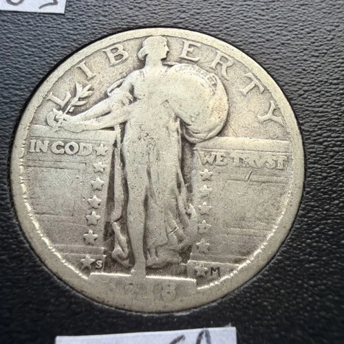 1918 S Standing Liberty Quarter