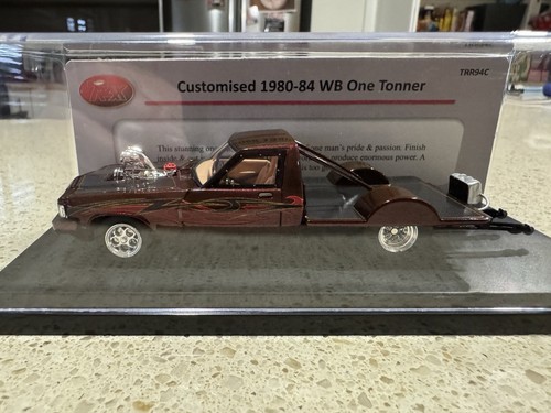Holden WB Ute One Tonner Customised By Trax 1:43 Scale Resin Model NEW