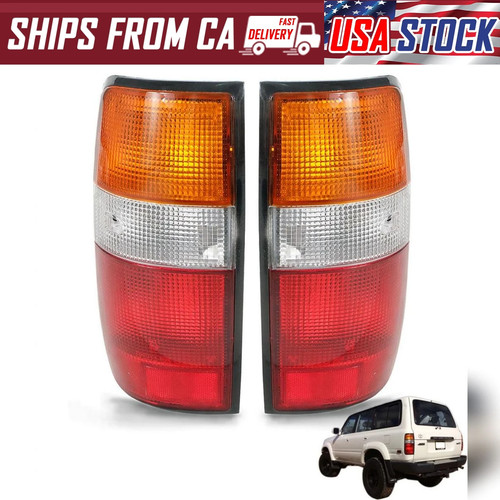 REAR TAIL LIGHT LAMP FOR TOYOTA LAND CRUISER FJ80 FZJ80 HJ80 LC80 Lexus LX450 - Picture 1 of 9