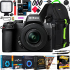Nikon Z50Ii Mirrorless Camera 4K Dx + 16-50mm Vr Lens Kit + Accessories Bundle