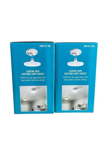 EcoSmart Wide Surface LED Light Bulb Soft White Non-Dimmable 125W Eqv 2-Pack - Picture 5 of 5