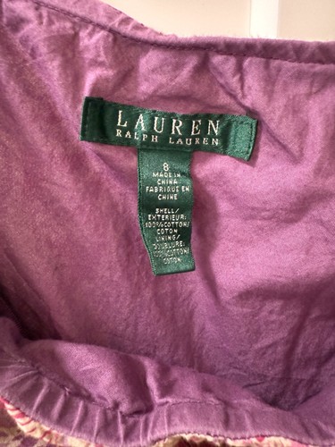 Lauren RALPH LAUREN Green Label Paisley Skirt Boho Peasant Cottagecore Size 8 - Picture 5 of 5