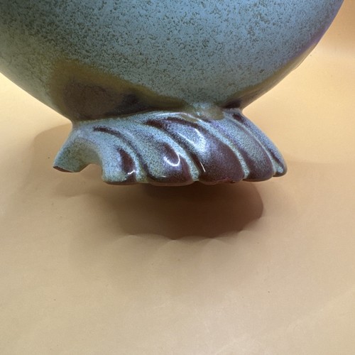frankoma pottery prairie green vase 575 - Picture 7 of 12