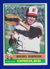 BROOKS ROBINSON orioles 1976 TOPPS #95 VG-EX+ NO CREASES