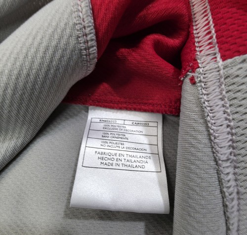 Y2K Nike Shirt Mens XL Long Sleeve Performance Center Swoosh Mid Weight Mesh - Bild 7 von 9