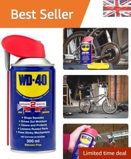 Multi-Use WD-40 Smart Straw 300ml - Precision Lubrication and Rust Protection 26.50 per litre