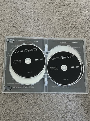 Game of Thrones: The Complete First Season (DVD, 2012, 5-Disc Set) Mint - Imagen 3 de 5