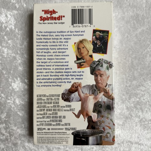 Mr. Magoo VHS Movie Leslie Nielsen ~ Walt Disney Home Video New Watermark Sealed - Picture 3 of 19