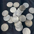 1922-1926 Peace Dollar Roll Of 20 Coins - 90% Silver