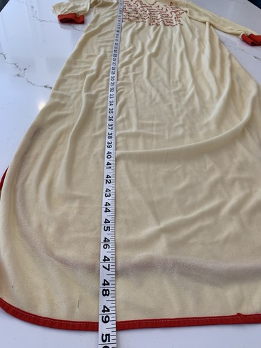 Vintage 70s Dear Diary Sleep Shirt Woman’s / Teens Size Small Long Sleeve FLAW. - Picture 4 of 16