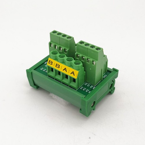 DIN Rail Mount 2x8 Position Power Distribution Module Board. - Picture 2 of 7