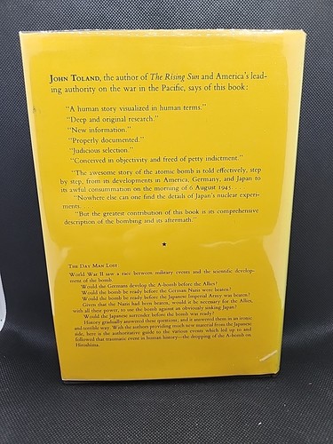 The Day Man Lost Hiroshima 6 August 1945 The Pacific War Research Society 1st HB - Picture 2 of 3