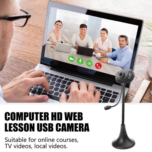 Portable Webcam 480P Resolution 360 Rotation USB Camera for Video Conferencing - Afbeelding 2 van 11