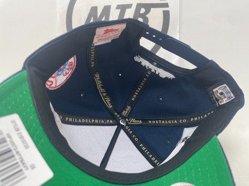 MITCHELL & AND NESS NEW YORK YANKEES MICKEY MANTLE TOPPS CHASE DRUCKKNOPFLASCHE MÜTZE MARINEBLAU - Bild 6 von 6