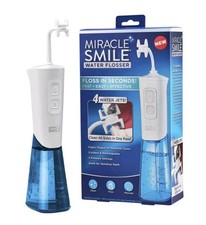 Ontel - Miracle SMILE Water Flosser - Cordless Rechargeable - 4 Water Jets - NWT