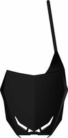 Nummernhalter Vorne Schwarz Polisport Suzuki Rm-Z 450-250 8666100003