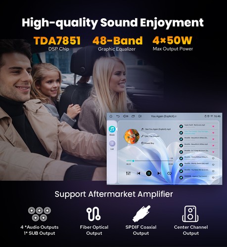 8+128GB Autoradio Android 9" für VW Golf 6 VI 2008-2012 Bluetooth Navigation GPS - Bild 9 von 15