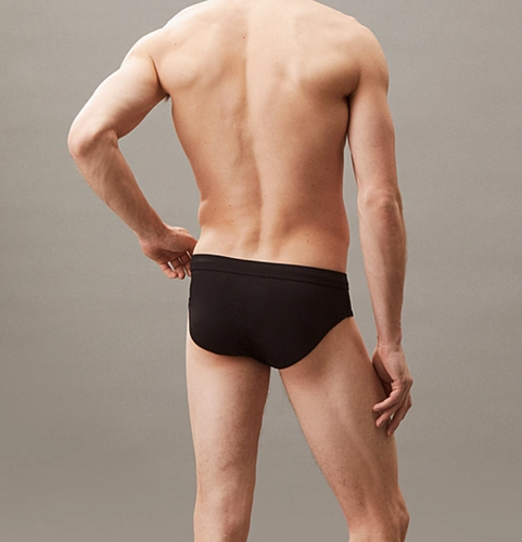 New Calvin Klein - CK Meta Essentials Swim Briefs, Black, XXL - Picture 3 of 4