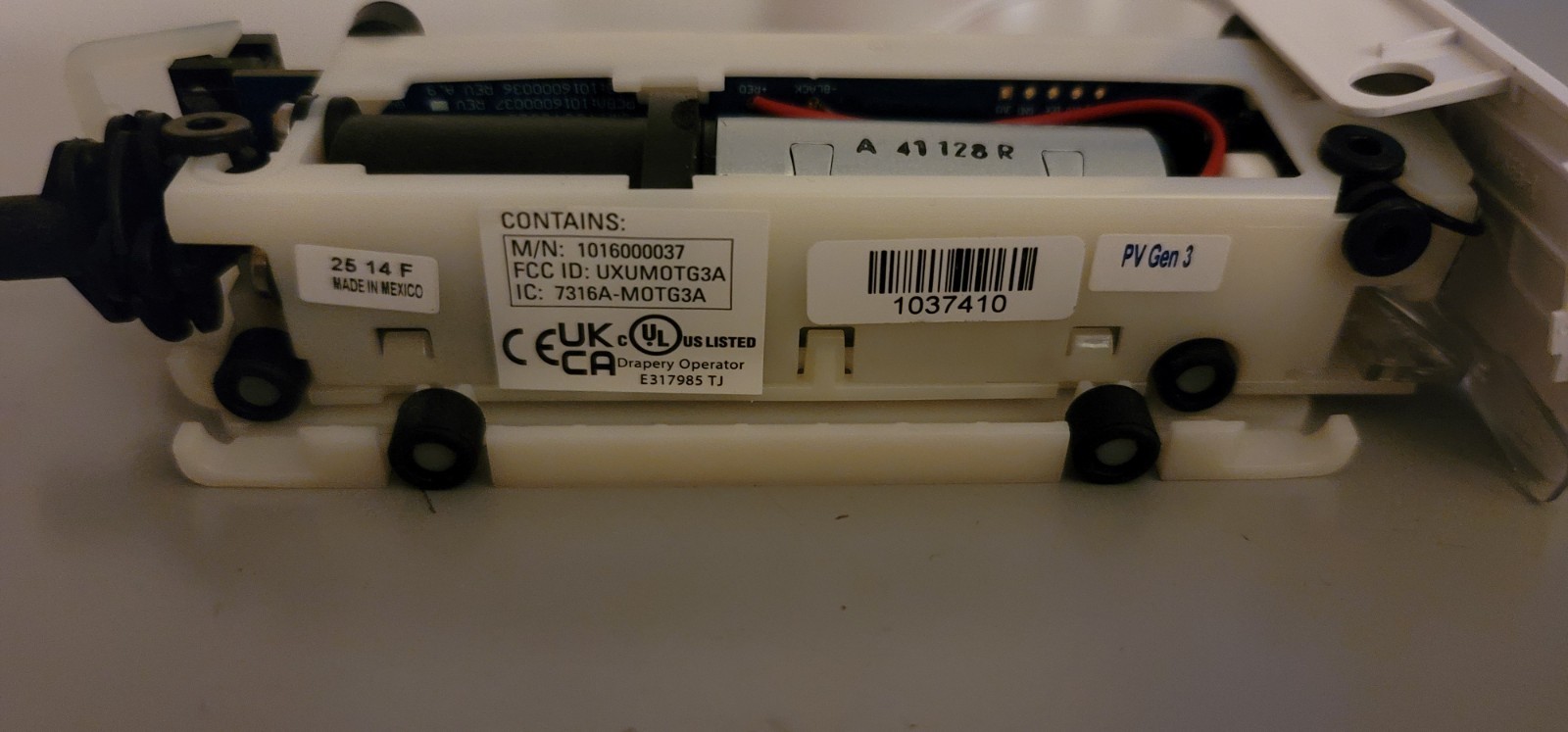 Hunter Douglas PowerView Gen3 Duette Top Down/Bottom Up Motors W/Power Band New!