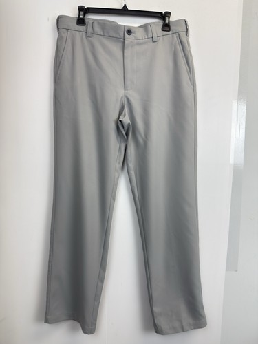 Pantalones de rendimiento de golf Izod para hombre 34X32 agarre cintura pierna recta gris claro - Imagen 1 de 8
