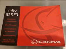MANUALE USO E MANUTENZIONE CAGIVA MITO 525 E3 125cc