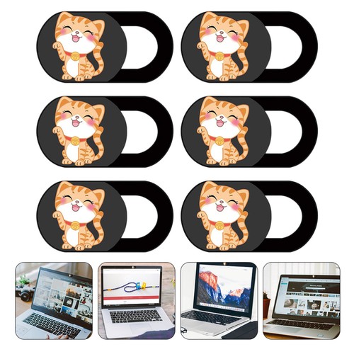 6 Pcs Sichtschutz Schutzhüllen Für Tablet-Kameras Laptop-Kamera-Abdeckfolie - 第 1/12 張圖片