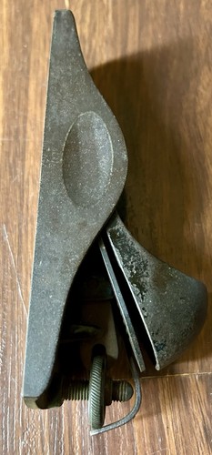 Wood Low Block Planer VINTAGE Carpernter Tool Unknown Brand - Foto 6 di 7