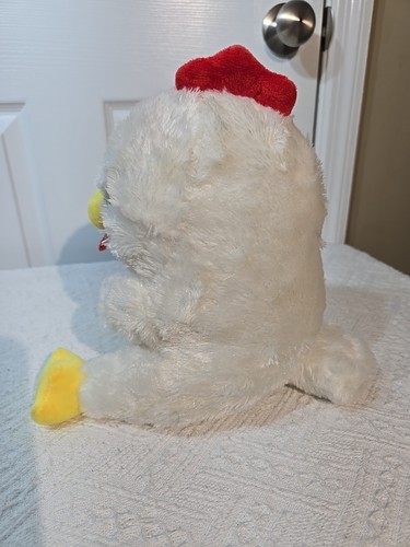 Belly Buddy Chicken "Eat More Beef!" Stuffed Plush 10 Inch EUC - Picture 4 of 6