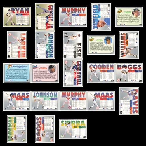 1993 Fleer Lot 23 Baseball Cards Nolan Ryan Texas Rangers NM MLB Set - Picture 2 of 8