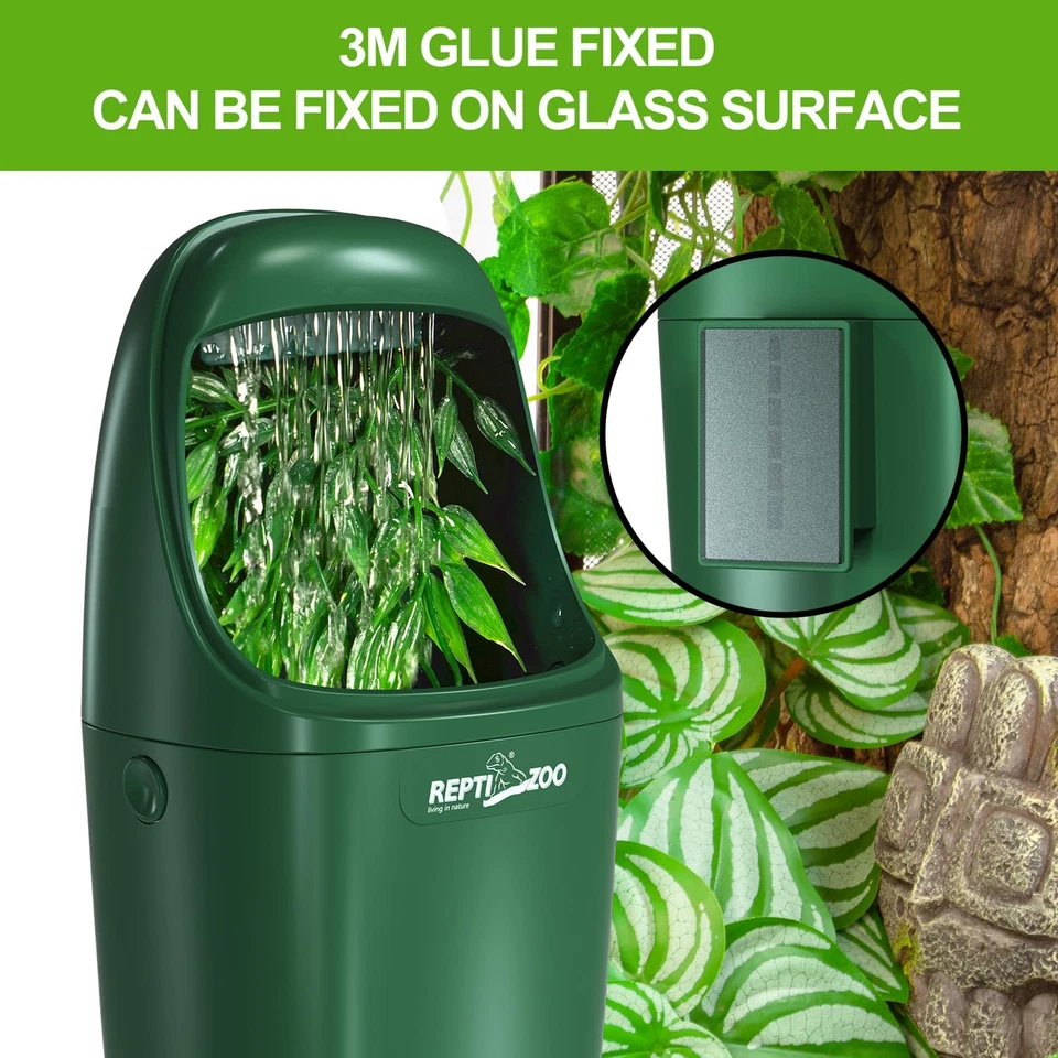 Reptile Waterfall Automatic Reptile Drinking Fountain Water Dispenser, Chameleon - Image 3 of 4