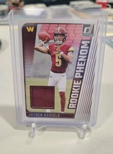 2024 Donruss Jayden Daniels Rookie Phenom Jerseys RC #RPJ-JDA - Commanders