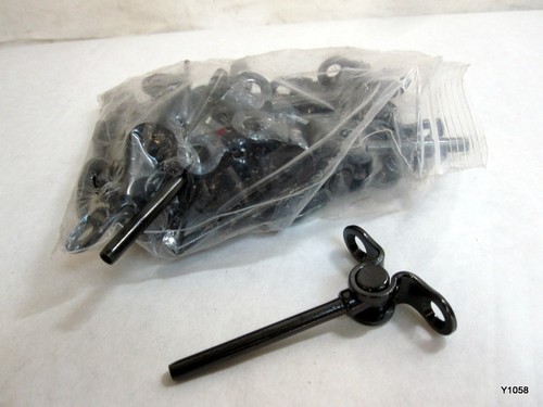 10x Black Cable Railing Kit T316 Stainless 1/8" Hardware no screws/wire