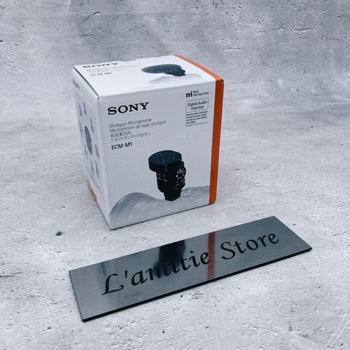 SONY ECM-M1 Camera Shotgun Microphone Varying Directivity ECMM1 Windshield Japan - Picture 13 of 22