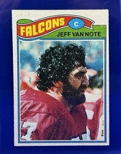 1977 TOPPS FOOTBALL ATLANTA FALCONS #327 JEFF VAN NOTE