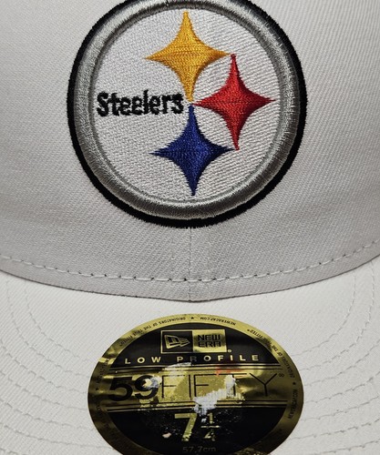 Pittsburgh Steelers New Era 59Fifty LP Gorra Ajustada Talla 7 1/4 NFL Fútbol - Imagen 5 de 14