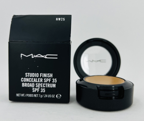 MAC Studio Finish Concealer SPF 35 Broad Spectrum NW25 - 7g/.24usoz - Picture 1 of 2