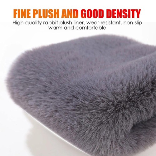 1 Pair Men Women Fleece Lined Leg Warmer Winter Warm Protect Thermal Thickness - Picture 9 of 13