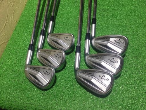 Callaway Apex Pro Iron Set 5-9,Pw 6pc Flex Stiff Dynamic Gold S200 Steel - Picture 1 of 5