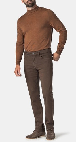 34 Heritage Cool Mid-Rise Tapered Leg Pants In Cafe Comfort Size 32x32