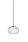 Besa Lighting 1XT-561207-SN OPEN BOX Lasso Pendant Satin Nickel