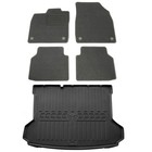 Fußmatten Kofferraumwanne für VW ID.4 E2 ab 2021- Set Automatten Auslage