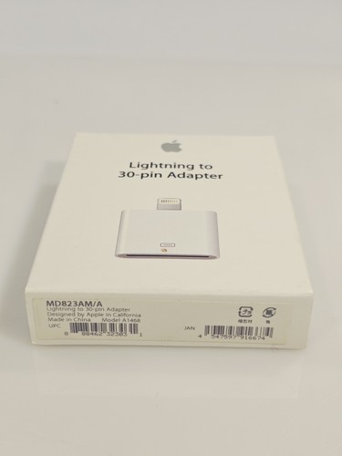 Apple Adattatore da Lightning a 30 Pin Bianco MD823ZM/A Nuovo Sigillato - Foto 3 di 3